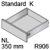 TBX antaro Standard K Bausatz NL 350 mm, hellgrau antaro Set K - 350 / 115 mm, R906