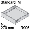 TBX antaro Standard M Bausatz NL 270 mm, hellgrau antaro Set M - 270 / 83 mm, R906