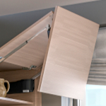 Klappenhalter AVENTOS HF Set für Holz + breite Alurahmen 