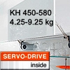 AVENTOS HL Klappenlift Servo-Drive - KH 450-580 mm - 4,25-9,25 kg Aventos HL SD - 450-580 mm - 4,25-9,25 kg