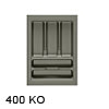 Besteckeinsätze KOMBI , 400 Korpusbreiten (KB) Für Schrank 400 mm - B 350 x T 500 mm