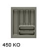 Besteckeinsätze KOMBI, 450 Korpusbreiten (KB) Für Schrank 450 mm - B 400 x T 500 mm