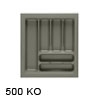 Besteckeinsätze KOMBI, 500 Korpusbreiten (KB) Für Schrank 500 mm - B 450 x T 500 mm