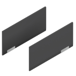 24K8000 AVENTOS HKi Abdeckkappenset tiefgrau