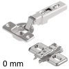 Blum Scharnier 71M2550, 100 Grad Eckanschlag, Ersatz für70.255 / 90.255 71M2550 + Kreuzplatte 173L6100: alte Platte 8,5 mm hoch, Befestigung 37 mm