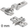 Blum Scharnier 71M2650, 100 Grad Mittelanschlag 71M2650 + Kreuzplatte 173L6100: alte Platte 8,5 mm hoch, Befestigung 37 mm