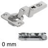 Blum Scharnier 71M2650, 100 Grad Mittelanschlag 71M2650 + gerade Platte 175H3100: alte Platte 8,5 mm hoch (Distanz 0)
