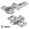 Blum Scharnier 71M2750, 100 Grad Innenanschlag 71M2750 + Kreuzplatte 173L6100: alte Platte 8,5 mm hoch, Befestigung 37 mm