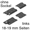 801V605B.L1 REVEGO uno Pocketverbinder-Set Pocketverbinder (1) für 18-19 mm Seiten - Anw. ohne Sockel - links