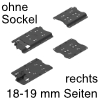 801V605B.R1 REVEGO uno Pocketverbinder-Set Pocketverbinder (1) für 18-19 mm Seiten - Anw. ohne Sockel - rechts