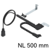 Blum AMPEROS AC Kabelführung Blum ESS.T1900 Energiekette NL 500 mm