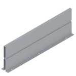 ORGA-LINE Zwischenwand Z46L... 151 mm Höhe zum Anschrauben für Blum intivo/antaro 