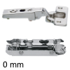 Blum Scharnier 71M2550, 100 Grad Eckanschlag, Ersatz für
70.255 / 90.255 71M2550 + gerade Platte 175H3100: alte Platte 8,5 mm hoch (Distanz 0)