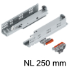 Blum TANDEM Vollauszug 560H2500T mit TIP-ON Tandem Tip-On 560H, 30kg - NL 250 mm