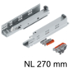 Blum TANDEM Vollauszug 560H2700T mit TIP-ON Tandem Tip-On 560H, 30kg - NL 270 mm
