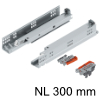 Blum TANDEM Vollauszug 560H3000T mit TIP-ON Tandem Tip-On 560H, 30kg - NL 300 mm