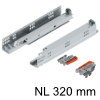 Blum TANDEM Vollauszug 560H3200T mit TIP-ON Tandem Tip-On 560H, 30kg - NL 320 mm