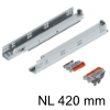 Blum TANDEM Vollauszug 560H4200T mit TIP-ON Tandem Tip-On 560H, 30kg - NL 420 mm