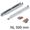 Blum TANDEM Vollauszug 560H5000T mit TIP-ON Tandem Tip-On 560H, 30kg - NL 500 mm