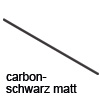 ZR7.1080U Querreling KB 1200 mm zum Ablängen, carbonschw. LBX Qu.Rel. 1080 mm, carbonschwarz