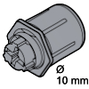 Servo-Drive Distanzpuffer Innenschubkasten ø 10 mm 993.2000 SD Distanzpuffer 10 mm