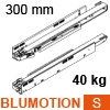 750.3001S LEGRABOX Korpusschiene BLUMOTION S, 40 kg LBX Schienen Blumotion S, 40 kg / NL 300 mm