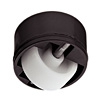 Bockrolle, Kunststoff schwarz - Ø 36 mm 