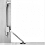 Bremsklappenhalter Klassik D mit Magnet-Zuhaltung 