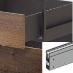 CADRO Schubkastenprofil für Hettich-Auszüge 