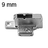 175H9190 Kreuzmontageplatte Höhe 17.5 mm 175H9190 Distanz 9 mm