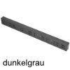 Distanzleiste 25/50/486 mm, Kunststoff dunkelgrau Distanzleiste 25/50/486 mm, Kst. dunkelgrau