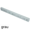 Distanzleiste 25/50/486 mm, Kunststoff hellgrau Distanzleiste 25/50/486 mm, Kst. grau