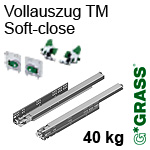 Dynapro Vollauszug Soft-close Liquid 40 kg + Zubehör 
