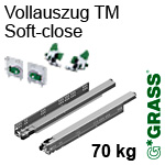 Dynapro Vollauszug Soft-close Liquid 70 kg + Zubehör 