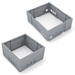 easyFLEX Schubkasteneinsatz  B/T 234-333mm verstellbar 