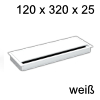 Kabelführung Exit G14S weiß - L 320 x H 25 mm Exit G14S 320x120x25 mm, weiß