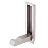 Edelstahl Garderobenhaken, 32 x 110 mm  Klappbar 