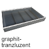 Gewürzdoseneinsatz cuisio T 473 mm, Graph/Alu Gewürzeinsatz 4-reihig 311 x 473 x 55 mm, graphit-transluzent