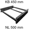 Ninka Rahmen für Servo-Drive uno / KB 450 mm, dunkelgrau eins2fünf Hängerahmen SD uno, KB 450 / NL 500 mm