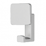 Wandhaken Zink alufarben 43 x 32 x 65 mm 
