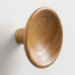 Holzmöbelknopf DISC 38 mm | Eiche lackiert