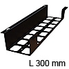 Kabelkanal K-BOX - Metall zum Anschrauben Länge 300 mm