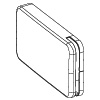 Abdeckung für Bremsklappenhalter Mini 
