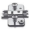Blum CLIP Exzenter-Kreuzmontageplatte EXPANDO für Zwillingsanschlag 