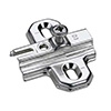 Hettich Montageplatte System 2006 D0/1,5/3/5mm für SlideOn 