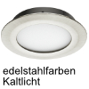 LED-Spot SMALLY rund 12 V edelstahlfarben | kaltweiß 4300 K