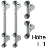 Frontbefestigungs-Set EXPANDO T für Höhe F, Version 1 LBX Fronthalter-Set Exp. T, Höhe F (2xM + 2xC)