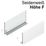 Legrabox Zarge F (241 mm) NL 450-650 mm, seidenweiß 
