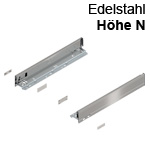 Legrabox Zarge N (66,5 mm) NL 450/500 mm, inox 