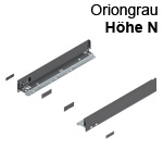 Legrabox Zarge N (66,5 mm) NL 450/500 mm, oriongrau 